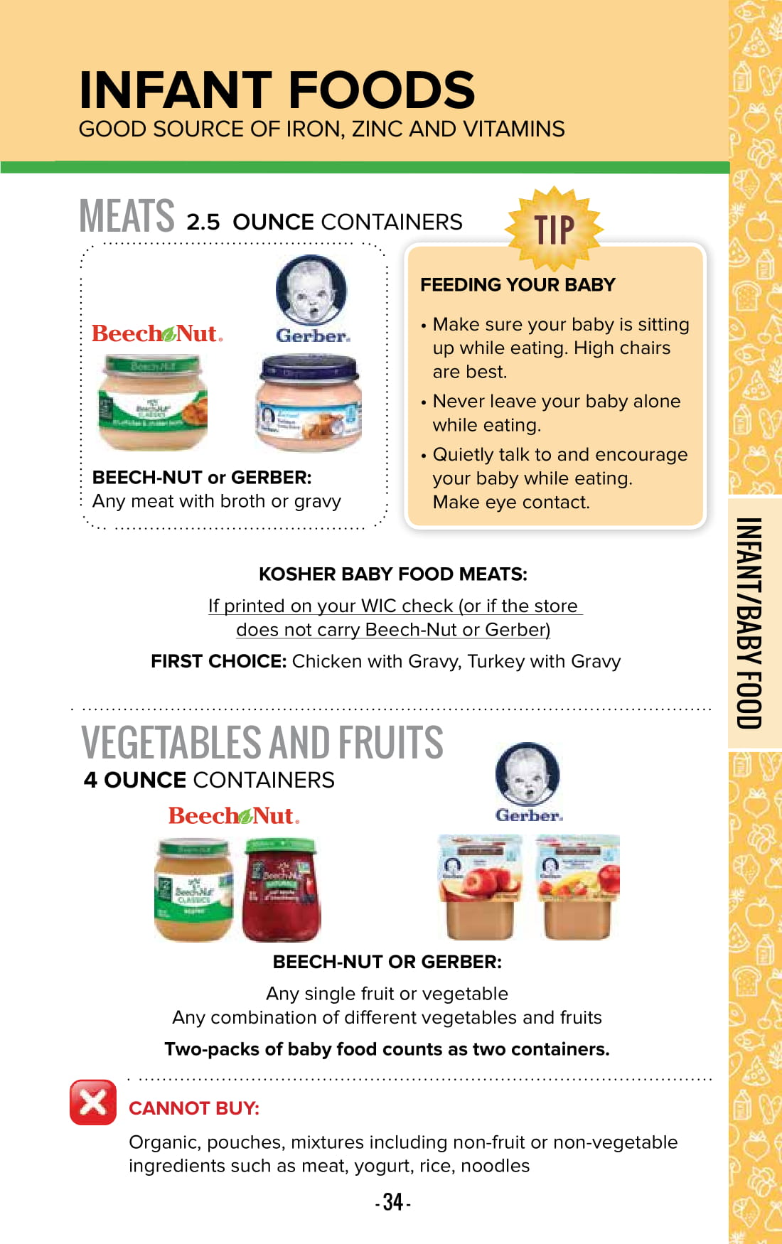 wic approved baby food